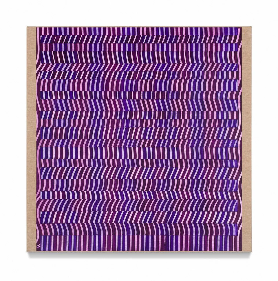  Cloak, Acrylic on linen on panel, 54 x 54 inches /&nbsp;137 x 137 cm, 2024 (sold) 