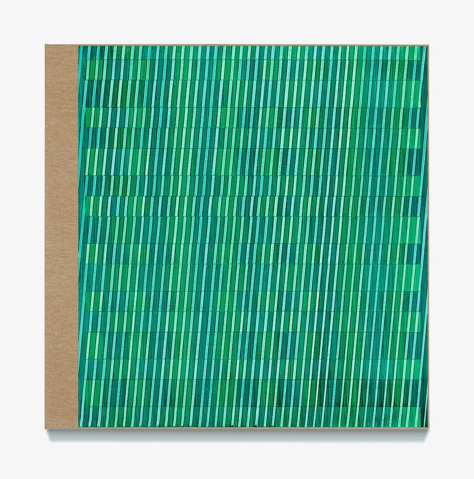  Suburban Lawn No. 5, Acrylic on linen on panel, 54 x 54 inches /&nbsp;137 x 137 cm, 2024 