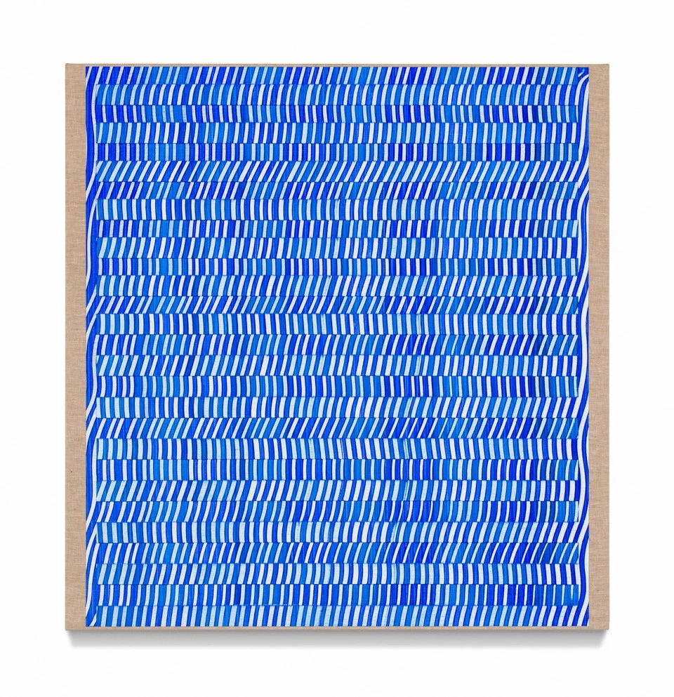  Sky-Clad No. 2, Acrylic on linen on panel, 39&nbsp;x 37.5 inches /&nbsp;99 x 95.25 cm, 2024 