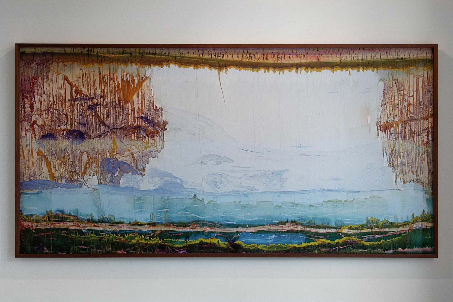 La Théorie de la Terre Creuse - 2014 - 110x220cm - exemplaire unique