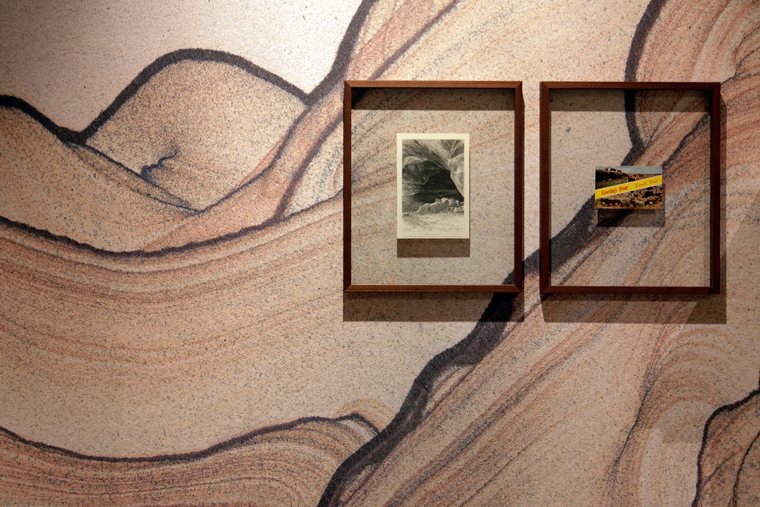 Kanab, papier peint, taille variable - 2014 ( détail )