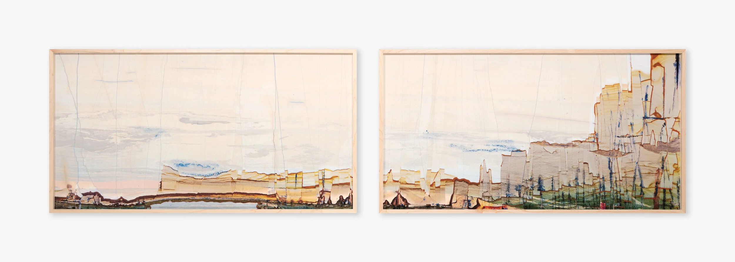 Pespective 48 - 3 ex + 2EA - 2019 - diptyque 55x95cm