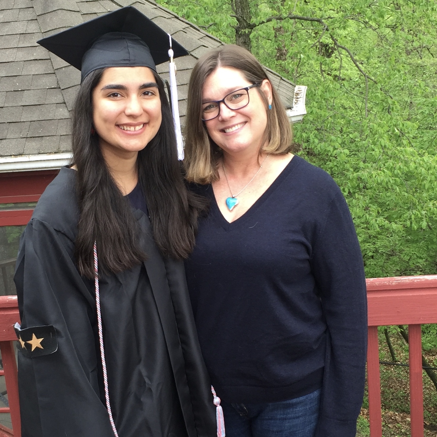 Angela and her mentor Jennifer
