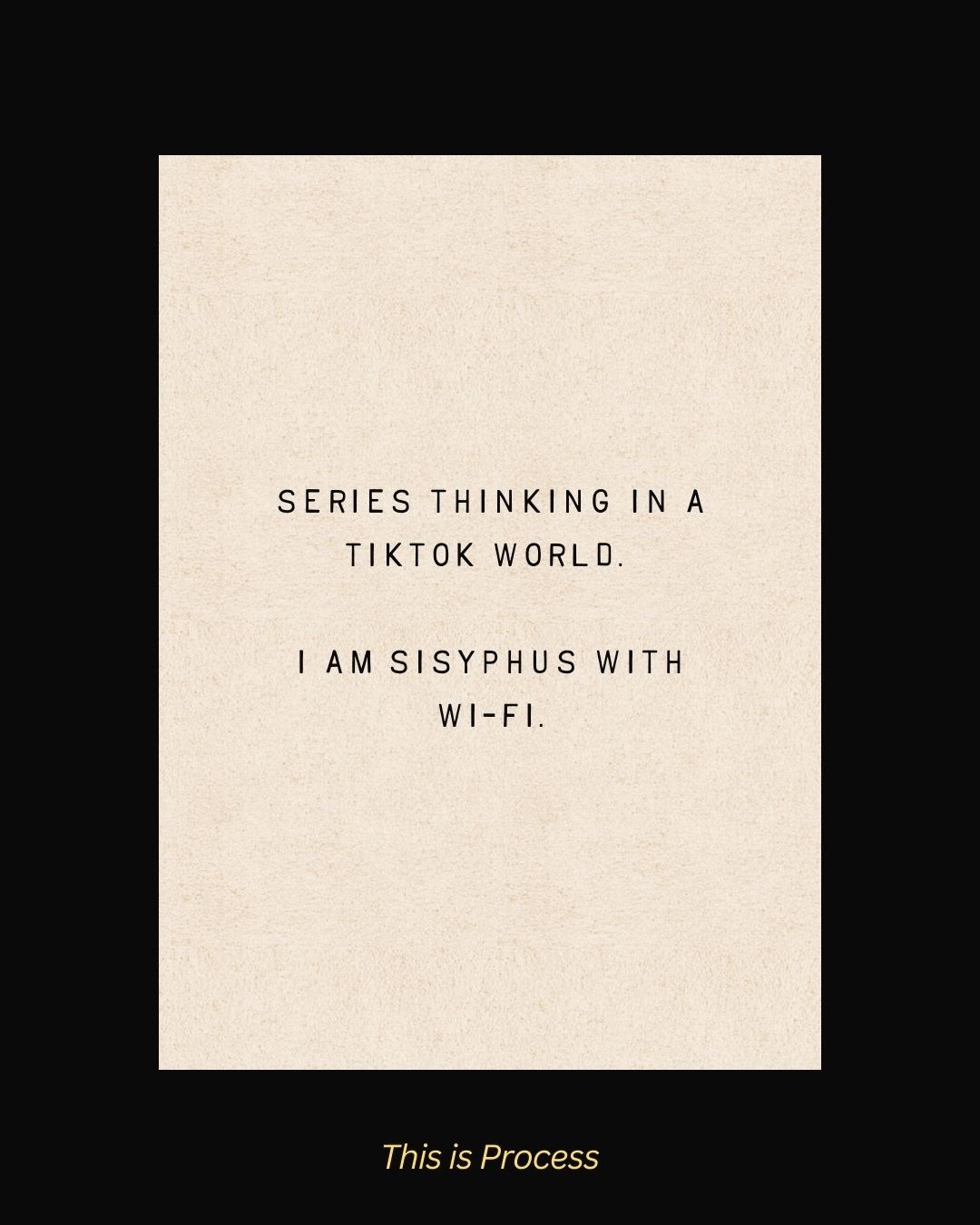 It's all part of the process.

#processonesheet #thisisprocess #johneightclip
@johnmjenkins