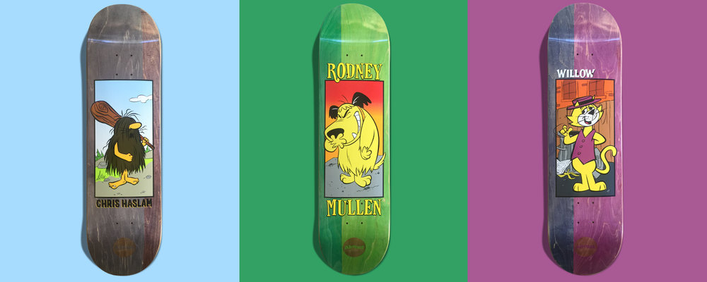 Almost x Hanna-Barbera Heritage DROOPY Skateboard Sticker 5in