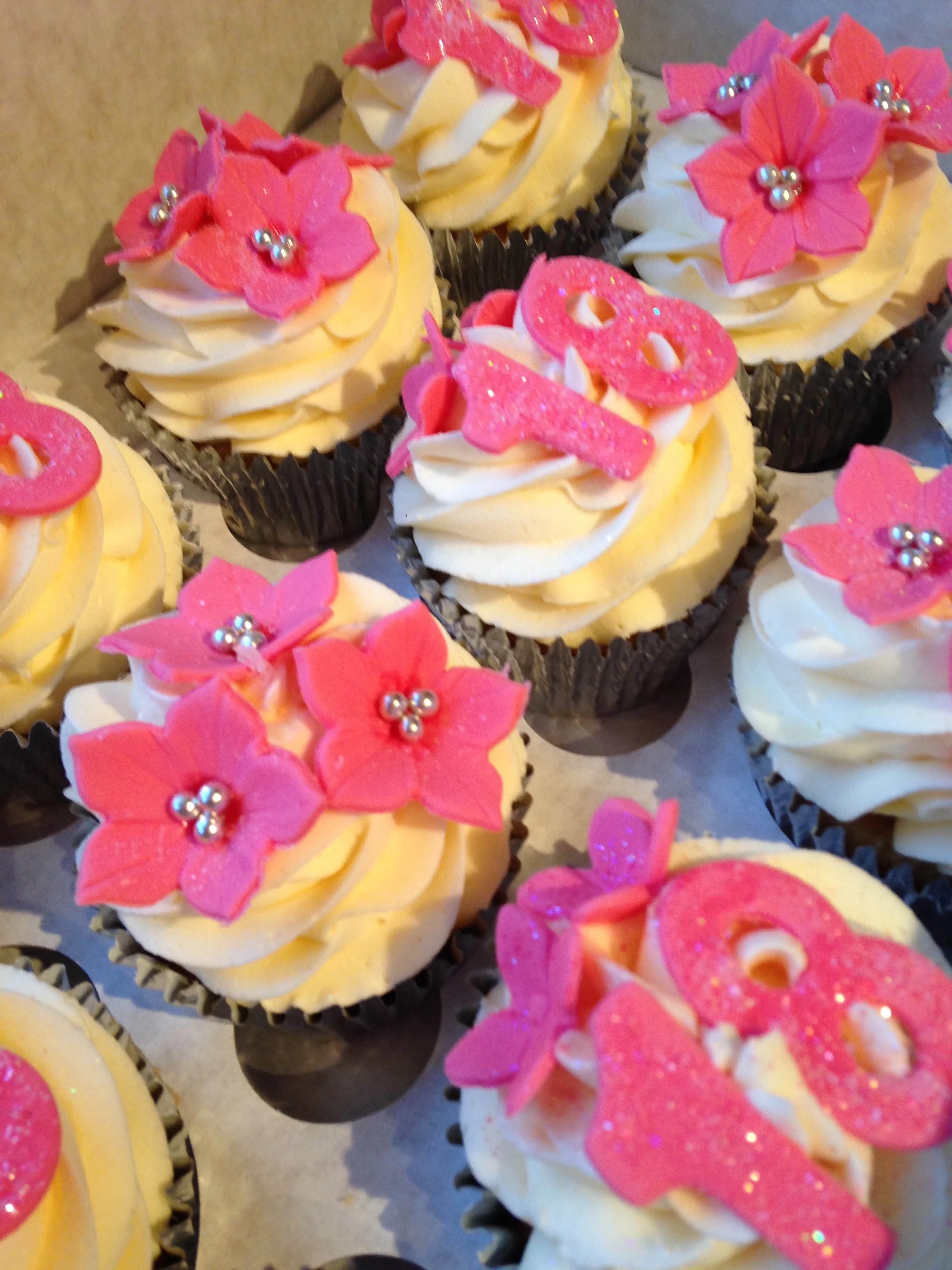 18th Birthday Cupcakes