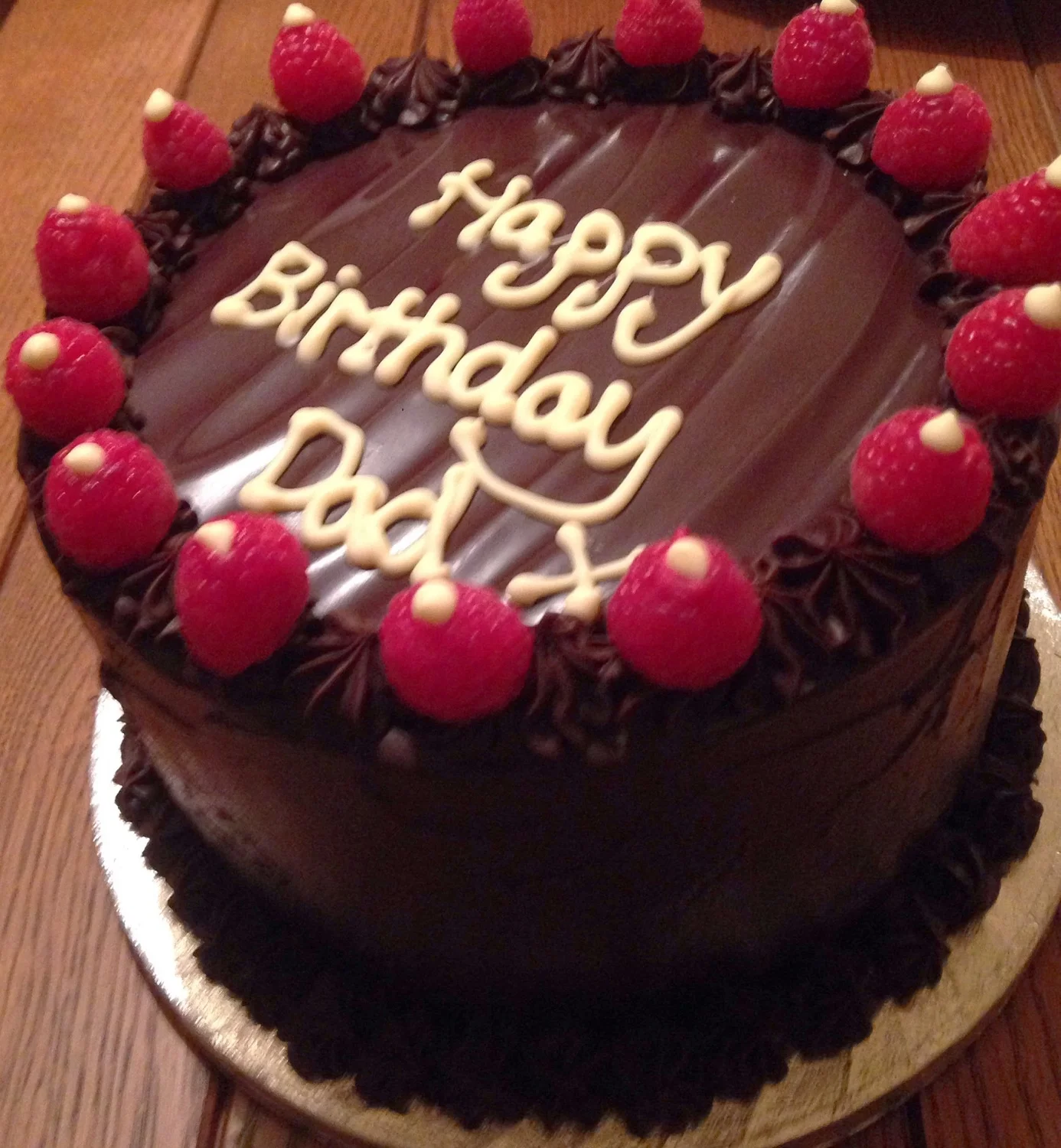 Chocolate Brownie Ganache Cake