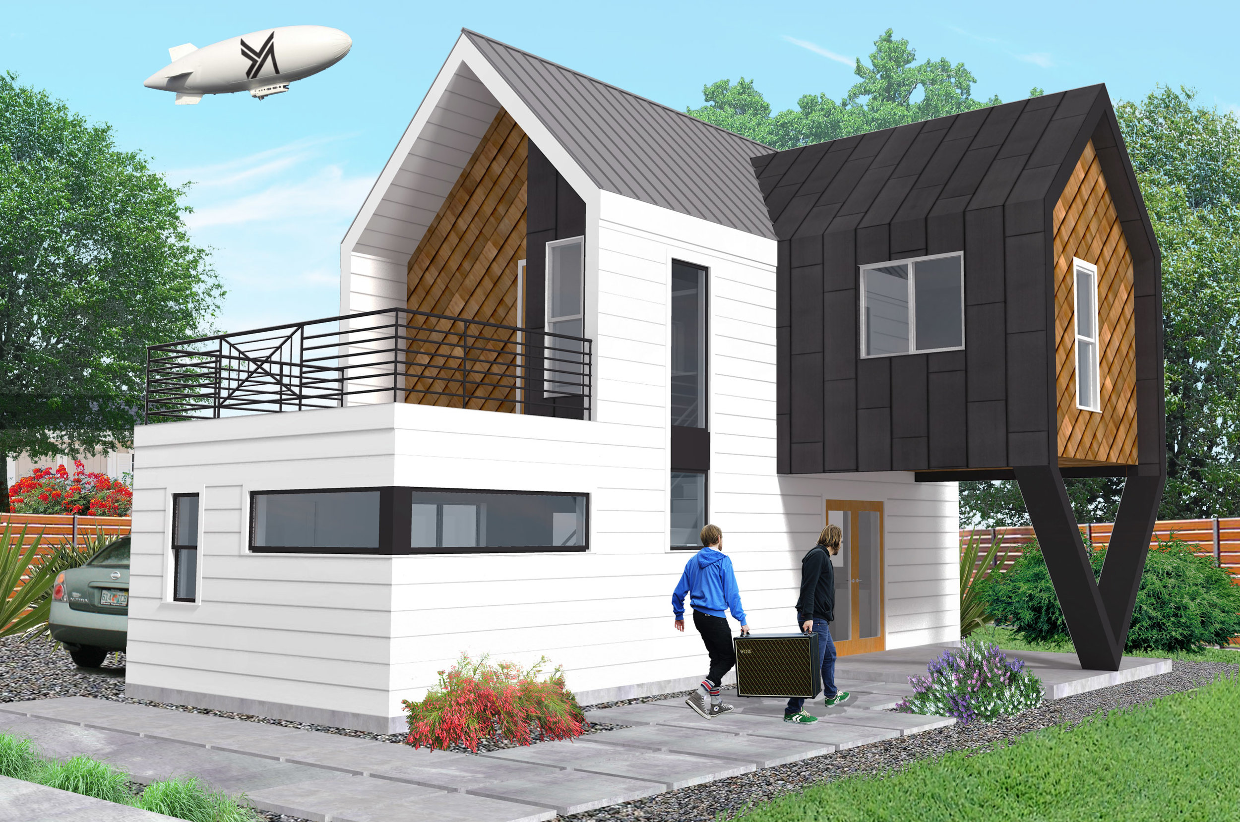ADU Concept - rendering by Elijah Montez