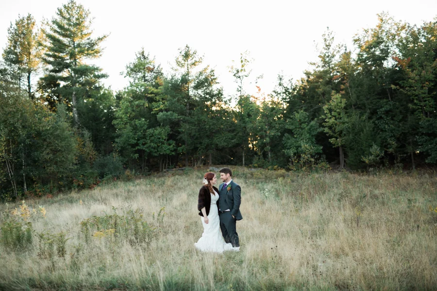 Johanna + Tim's wedding at William Allen Farm in Pownal, Maine