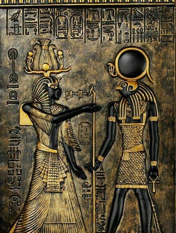 ancient-egypt-hyrogliphics depiction: Key to understanding the universe.