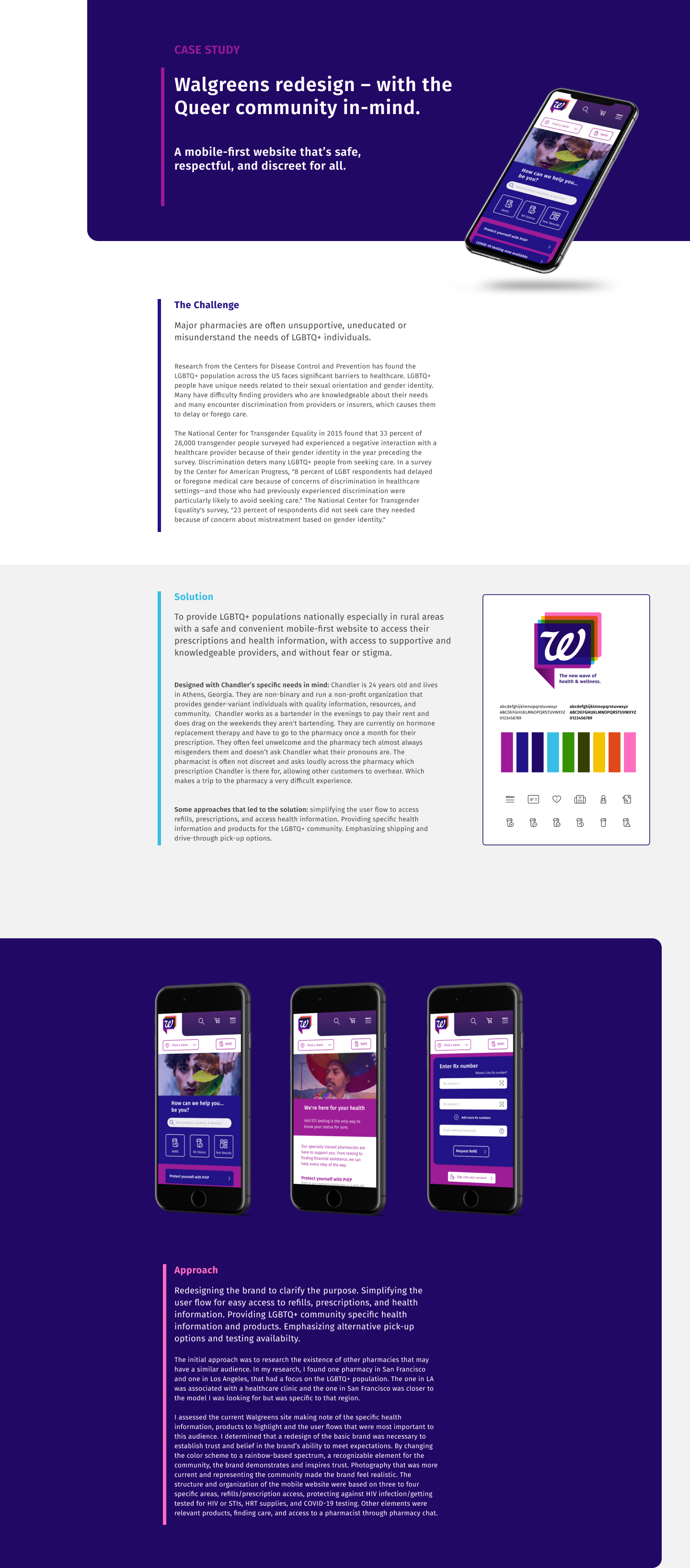 Case Study- Walgreens Redesign