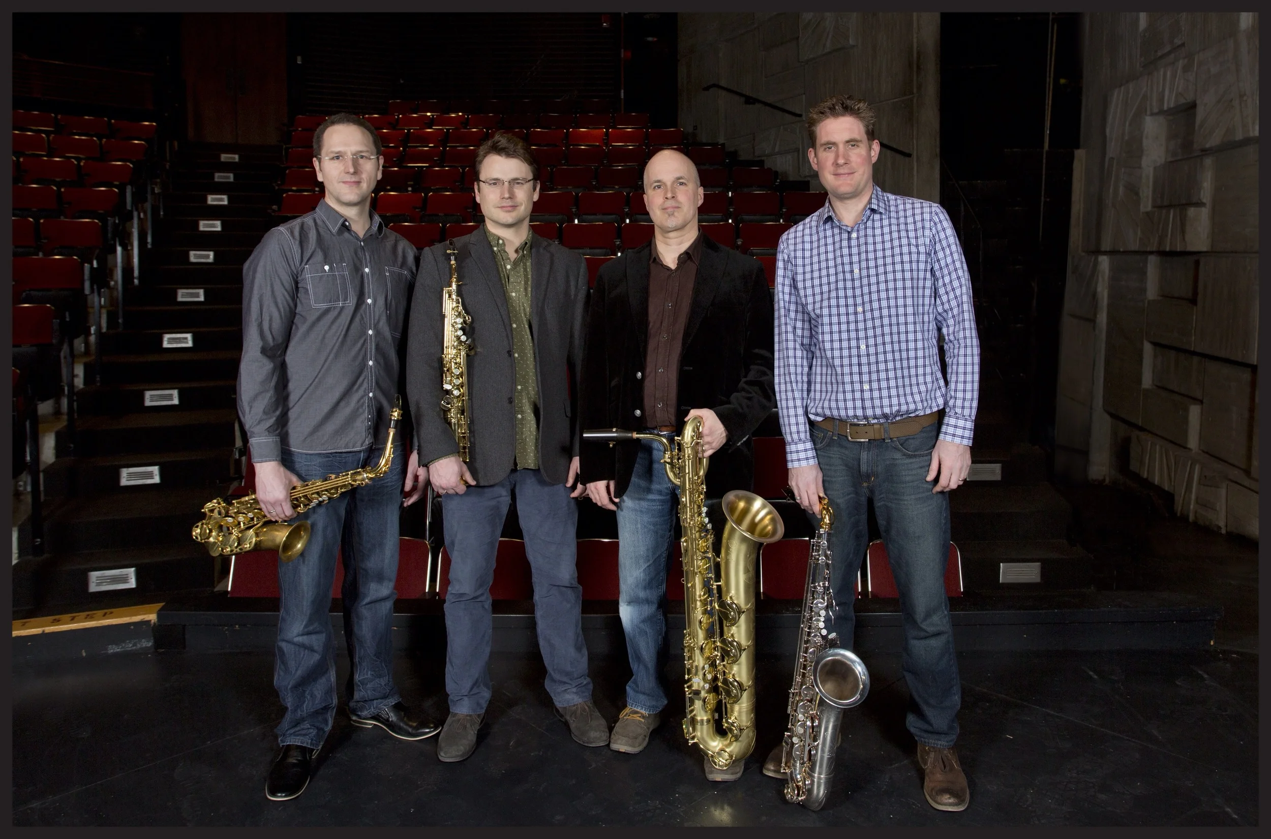 Maslanka's Concerto for Saxophone Quartet and Wind Ensemble with Alberta WInds