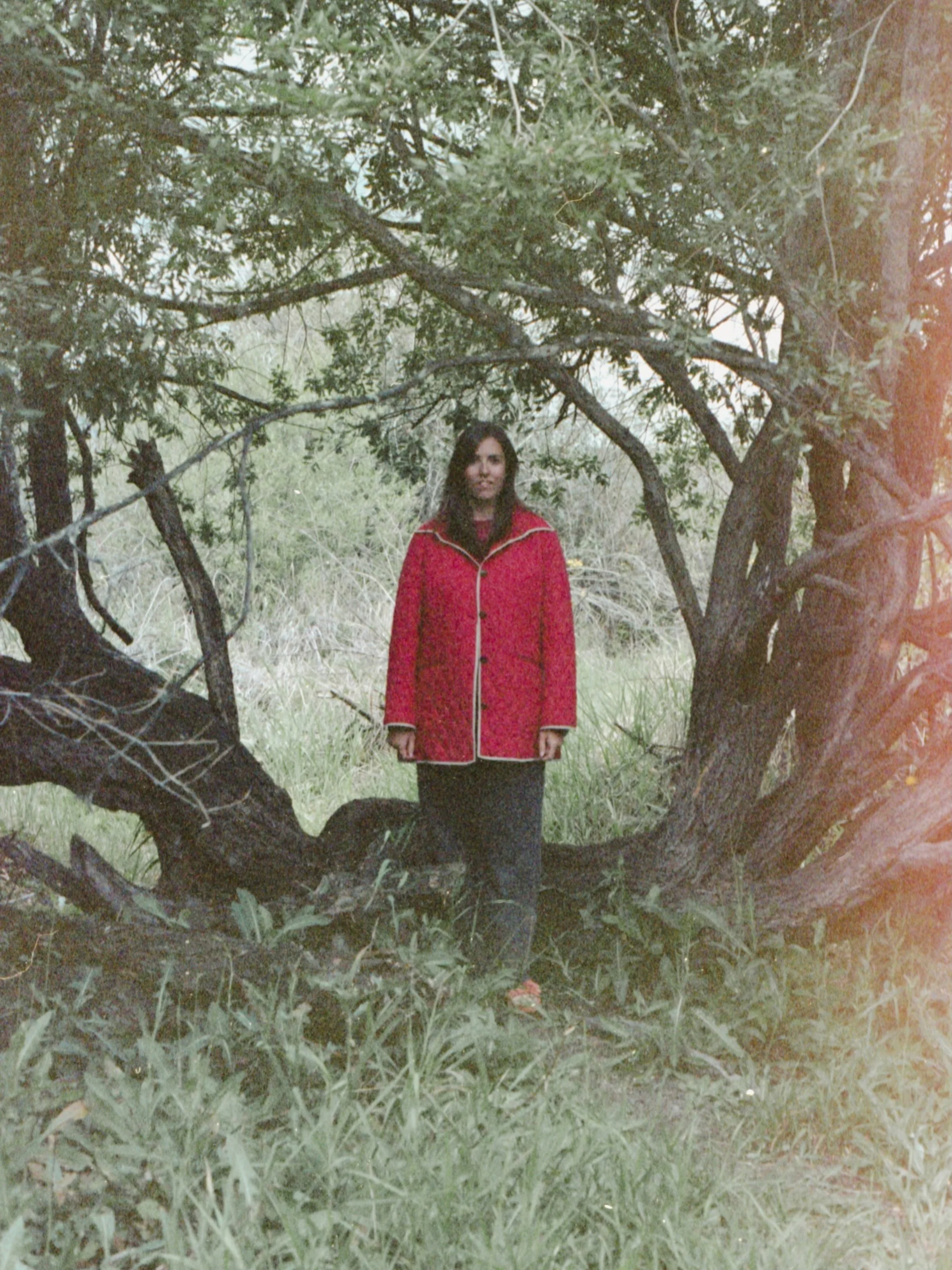 My sister on expired 35mm film. A cool, summer day, 2026. #pentaxme #expiredfilm #filmforever