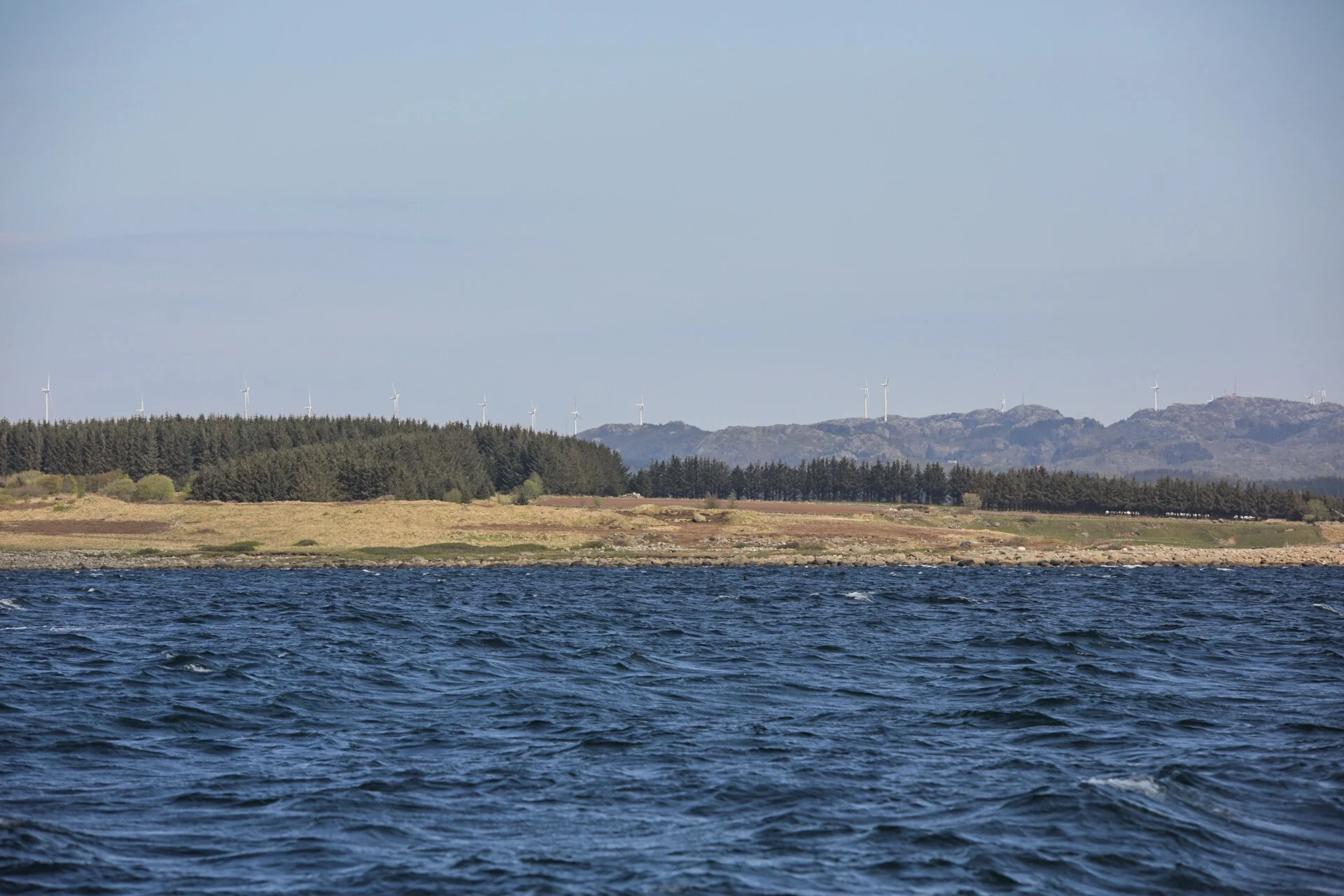 Classic south of Norway landscape. Windmills and shit!