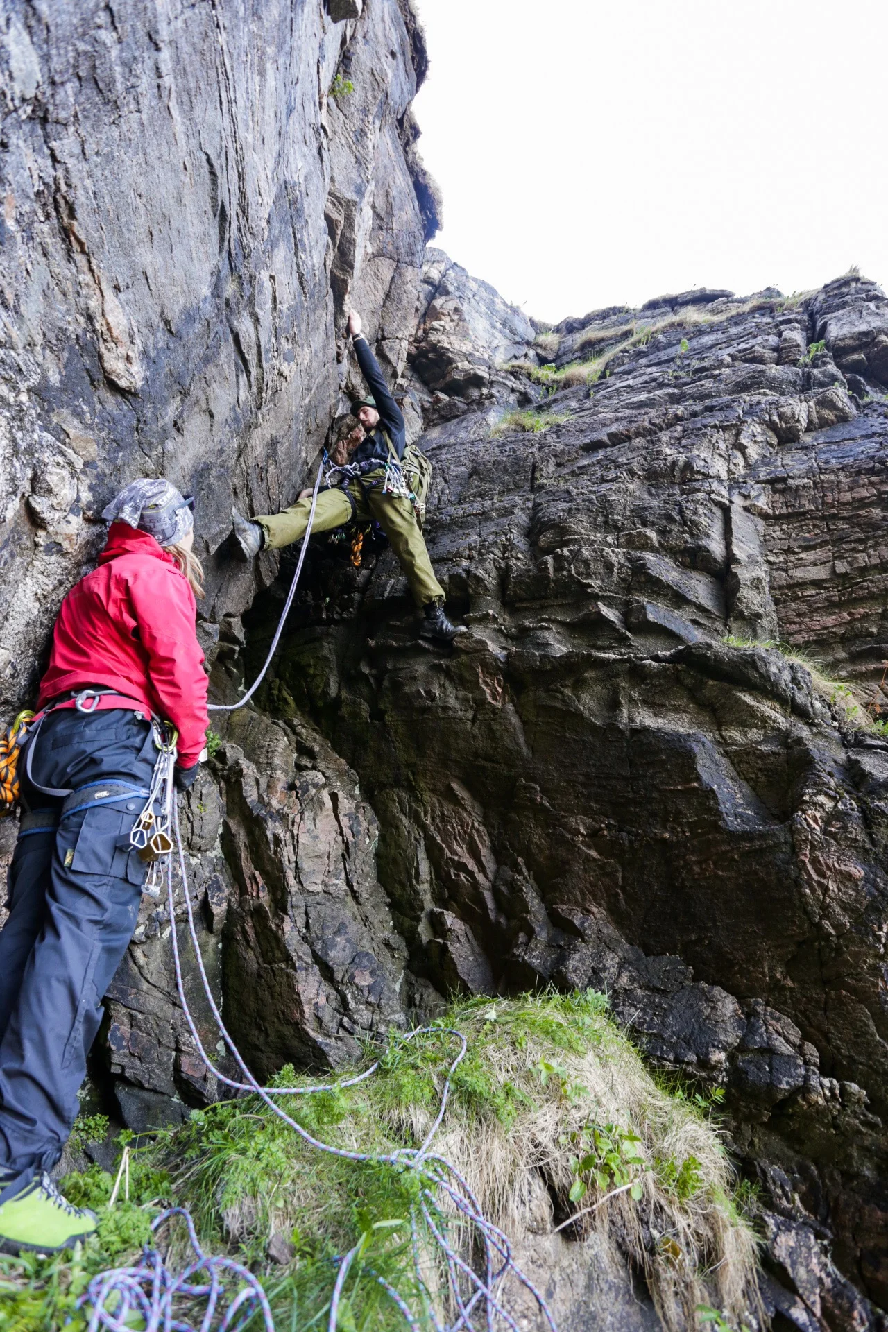 First climb!
