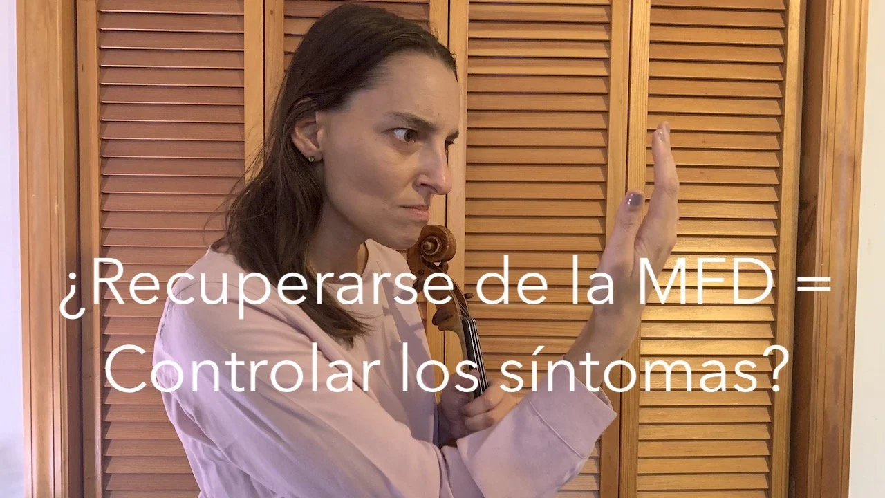 ¿Superar la distonía = Controlar los síntomas?