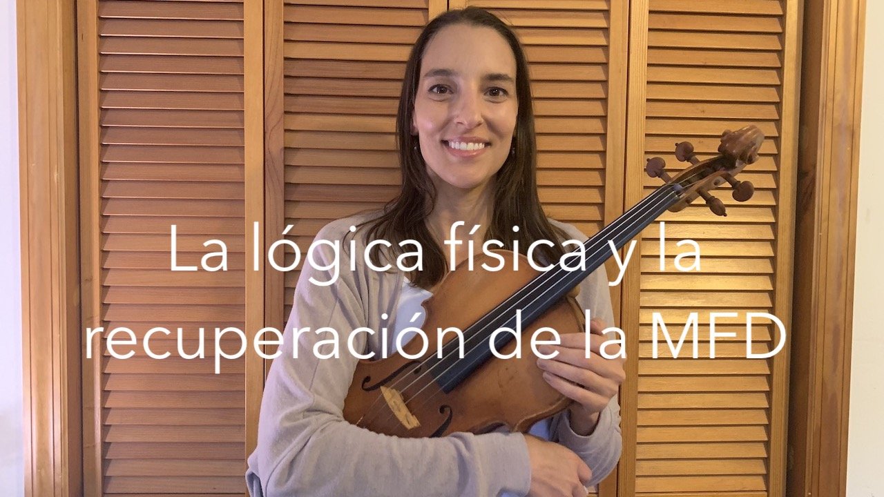 Recuperación de la distonía focal del músico: la lógica física