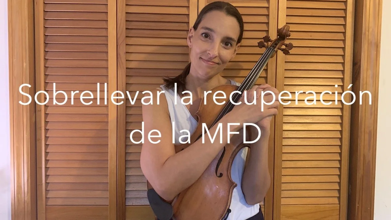 Sobrellevar la recuperación de la distonía focal del músico