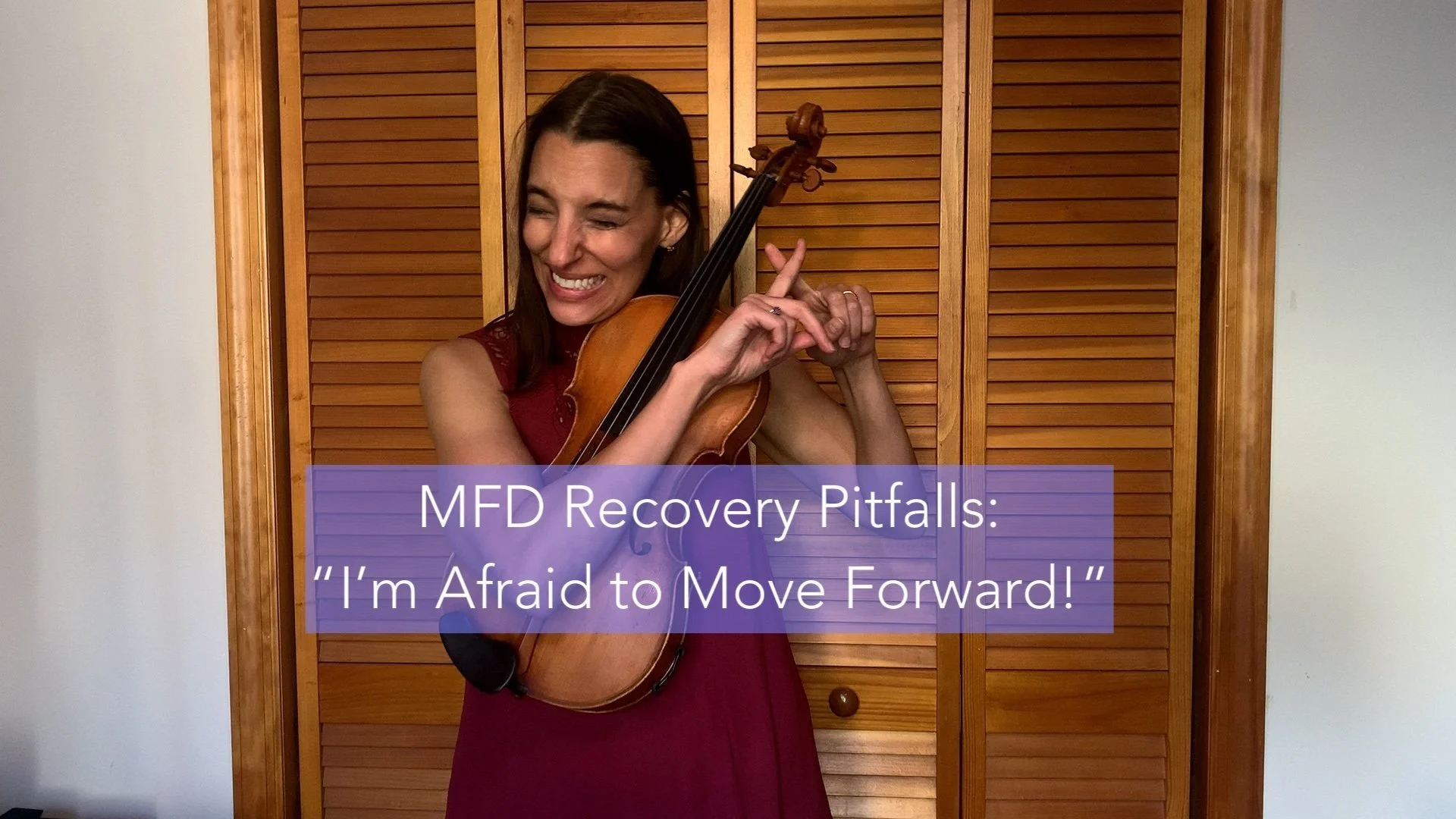 MFD Recovery Pitfalls: "I'm Afraid to Move Forward!"