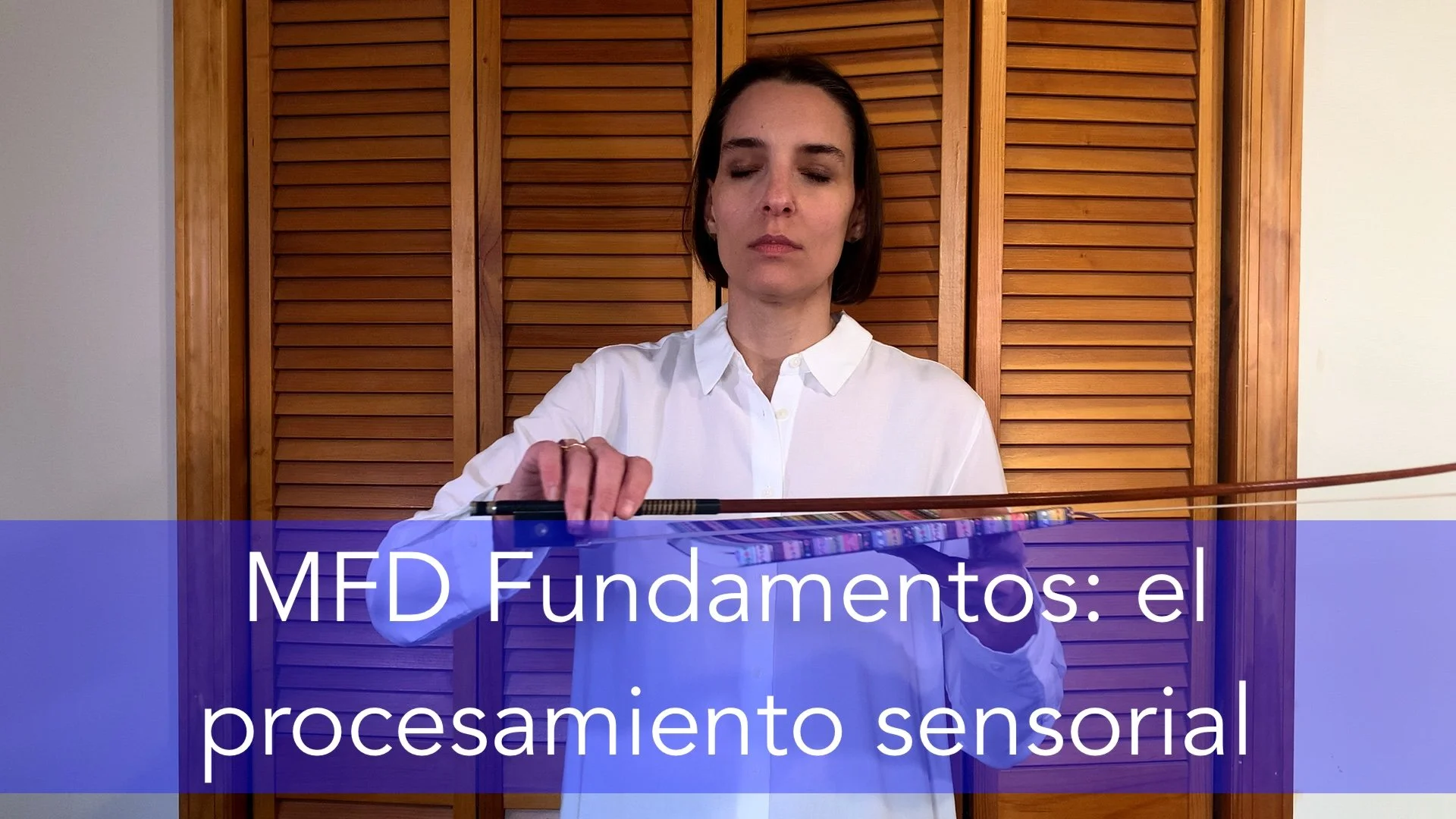 Herramientas de la recuperación de la MFD: el procesamiento sensorial