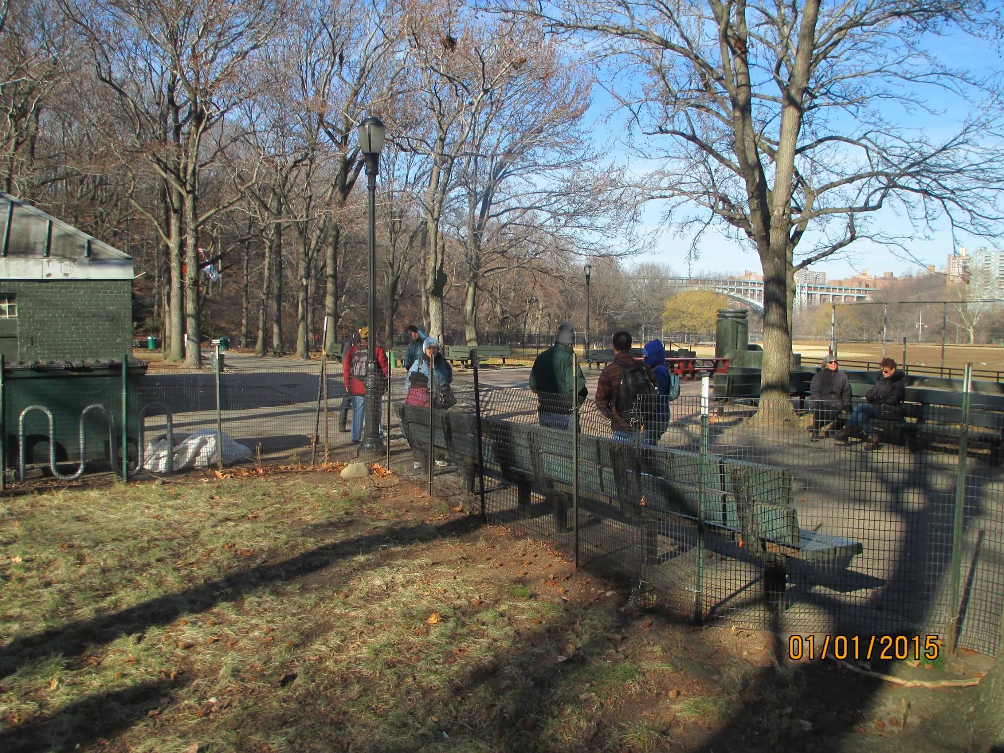 Entrance to Inwood on Isham and Seaman Ave. Photo by David Burg