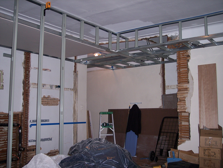 Framing during construction