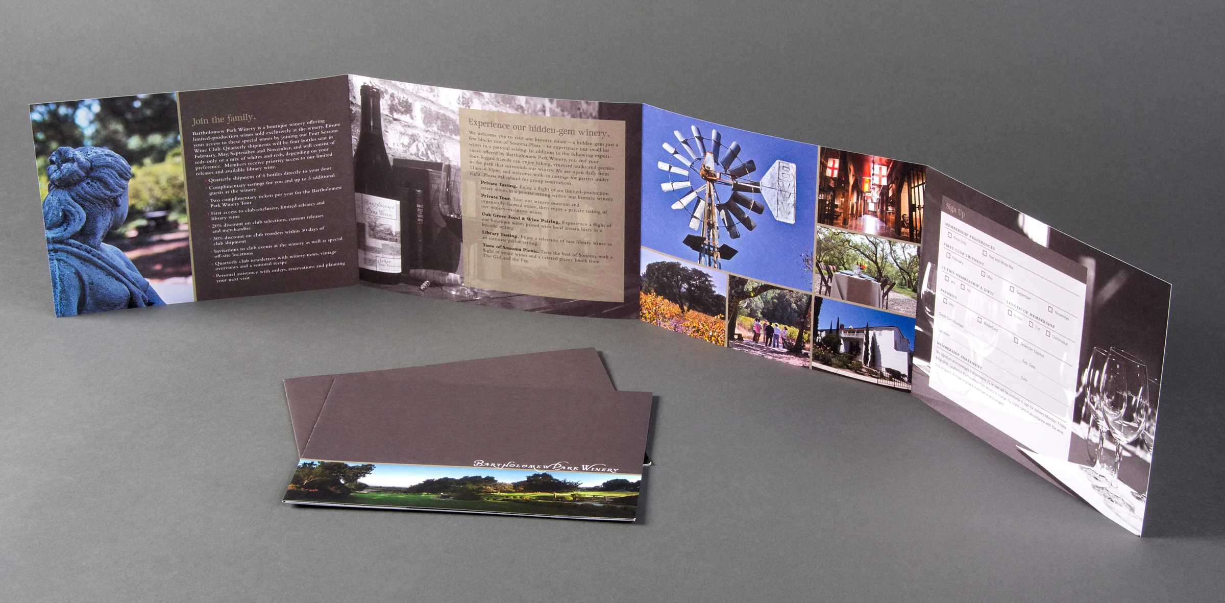 Wine Club Brochure