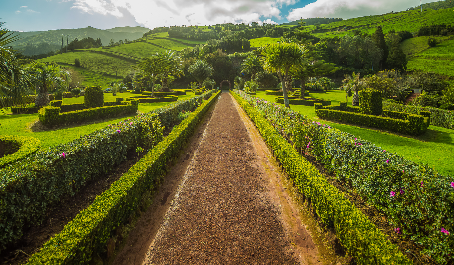 Public gardens in the Nordeste region of Sao Miguel