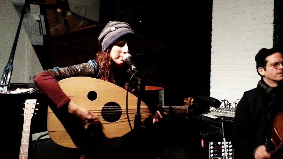 Photo of Basya and me at The Stone by Mark Kirschbaum