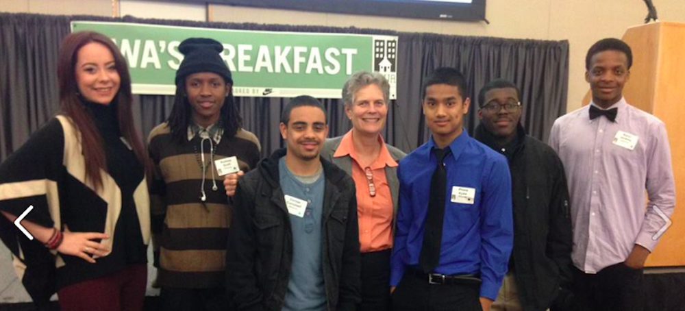 Students at Alliance High School