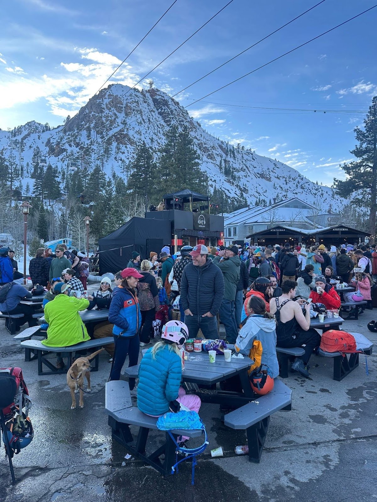 Après-Ski Gathering at KT-22 Bar at Palisades Tahoe