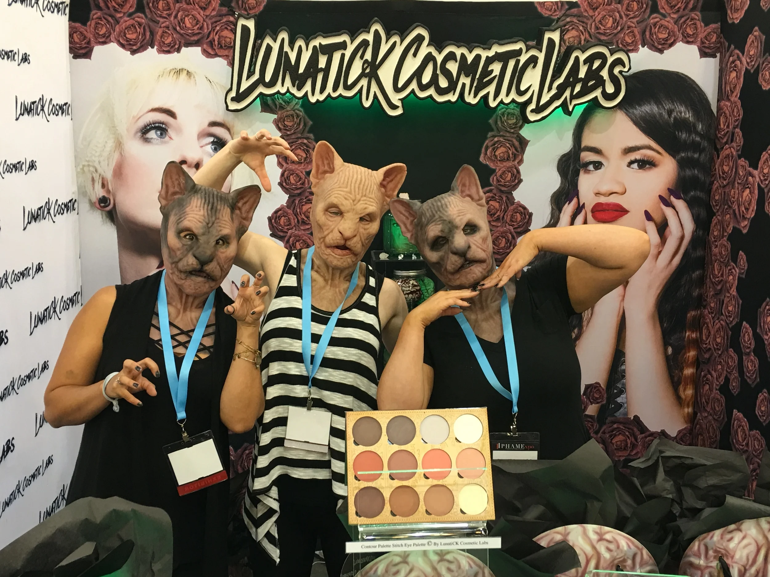 Lunatick Cosmetic Labs Booth, PHAMExpo Los Angeles 2016