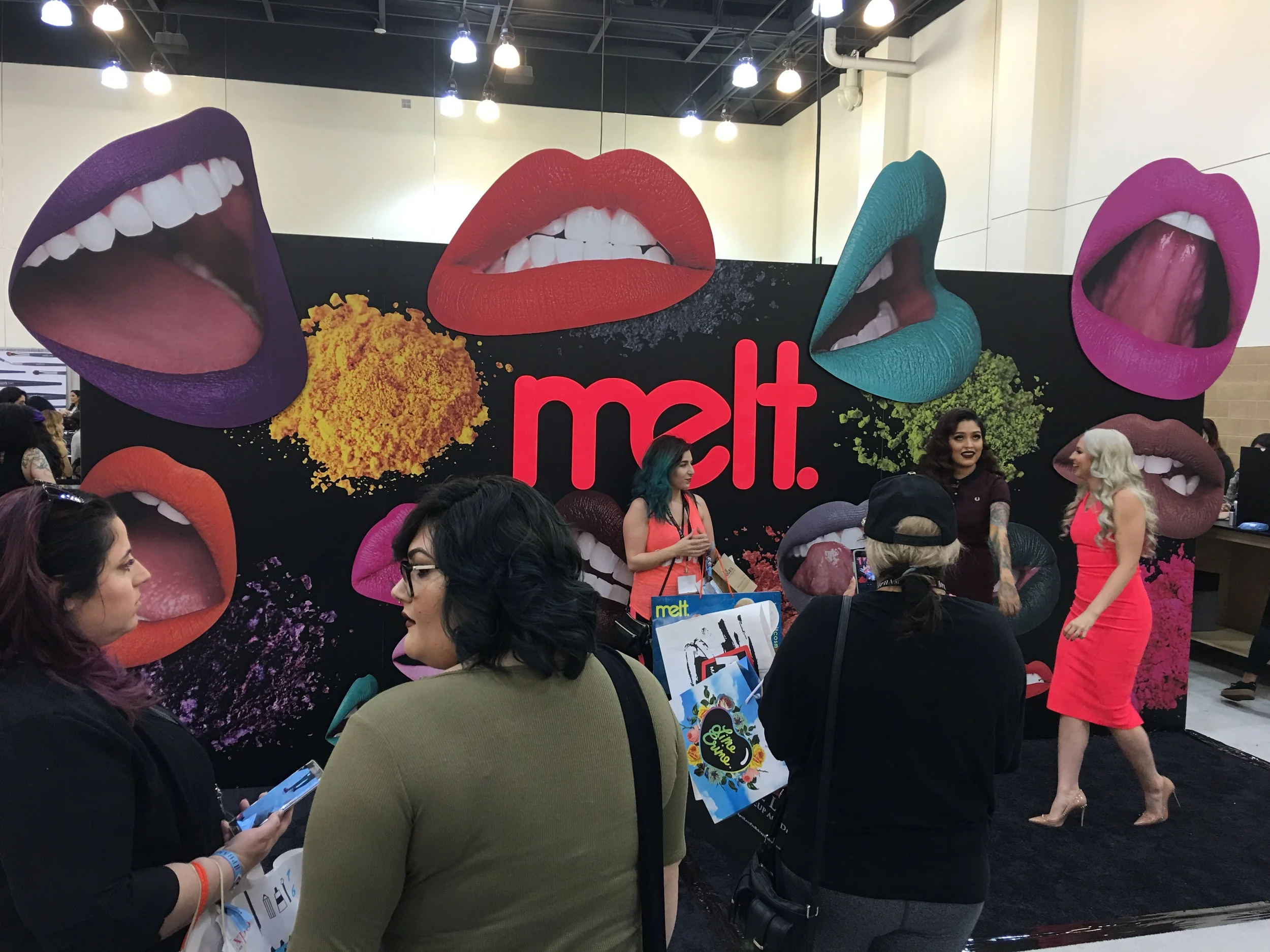Melt Cosmetics Booth, PHAMExpo Los Angeles 2016