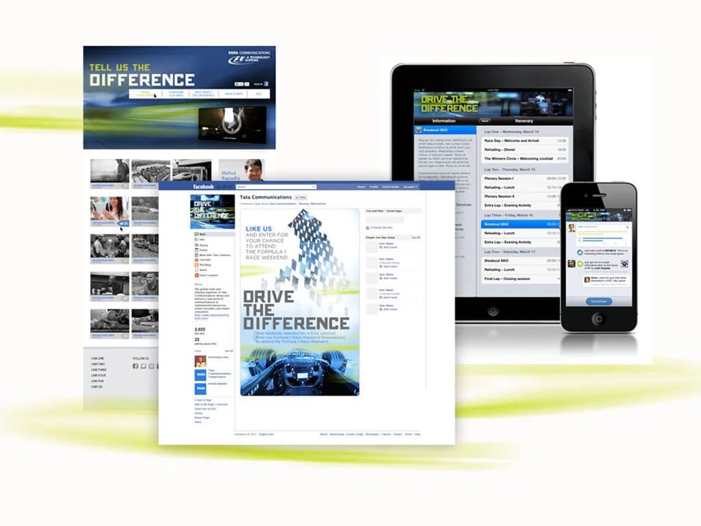 Tata Communications // Telecom / Drive The Difference B2B Campaign