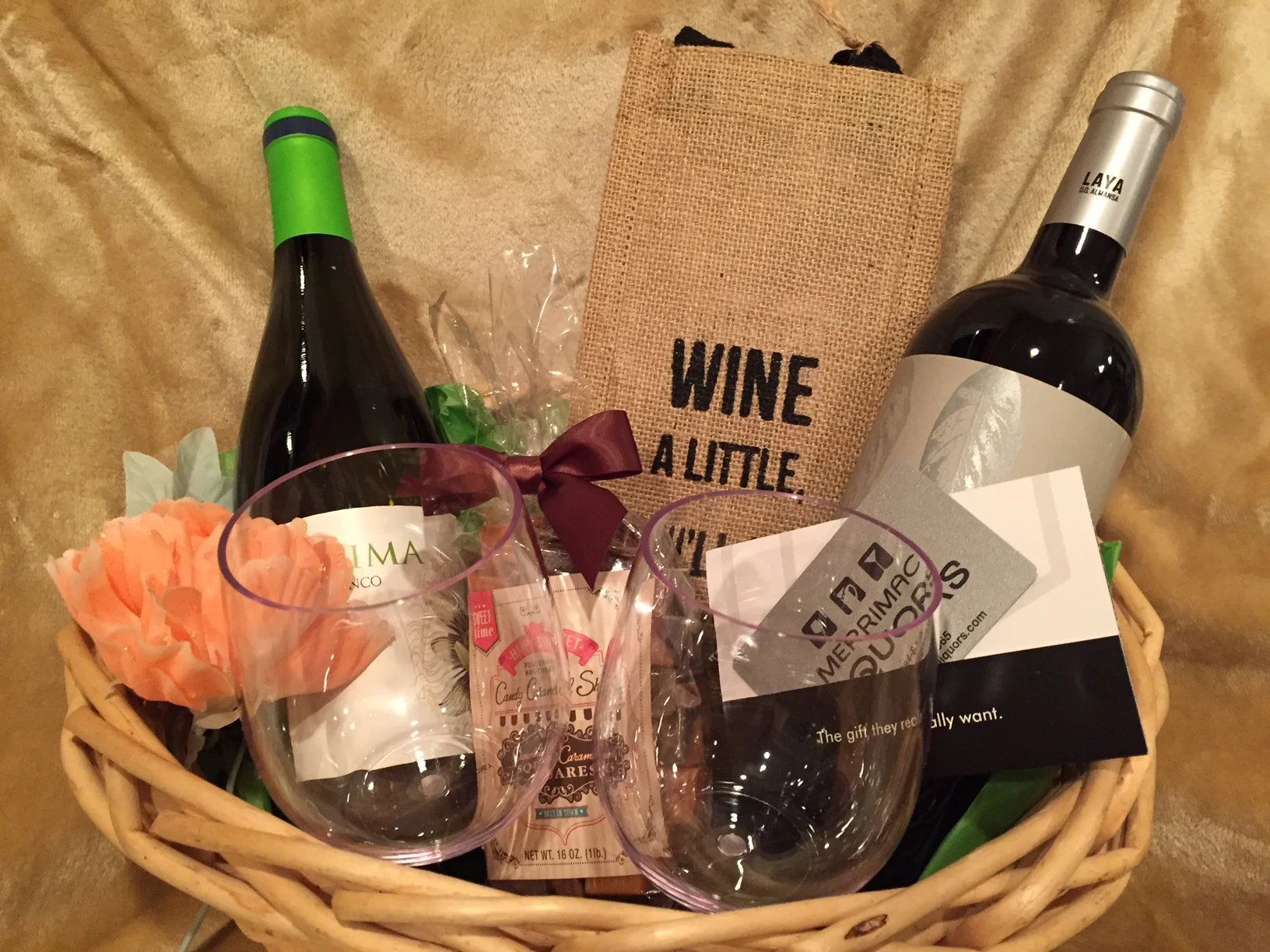 Wine lover's basket