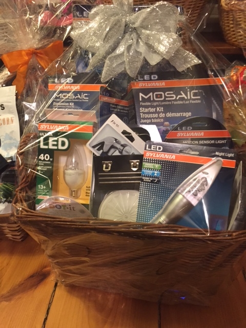 A basket of light, from Sylvania!