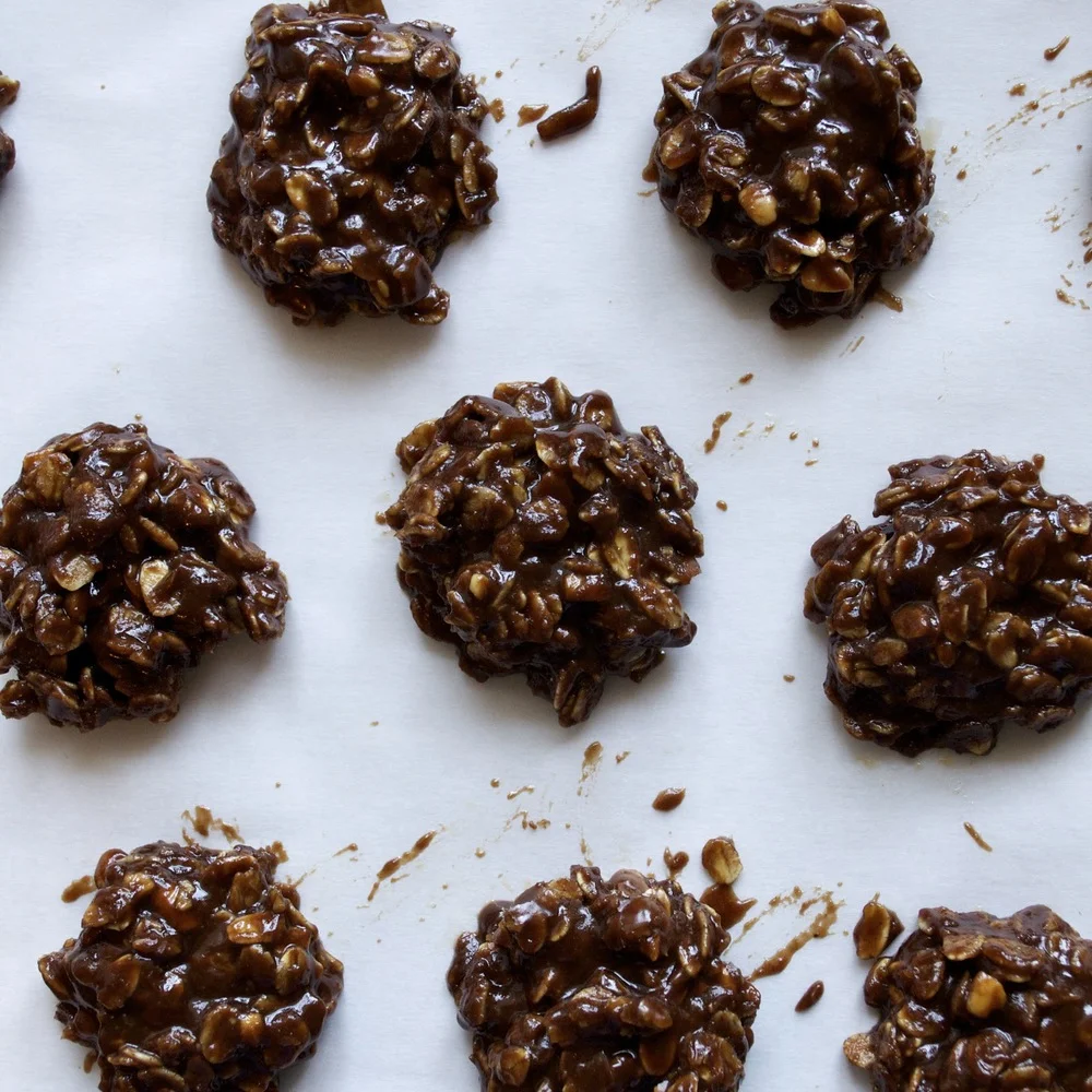 Trisha and Suz's No-Bake Cookies