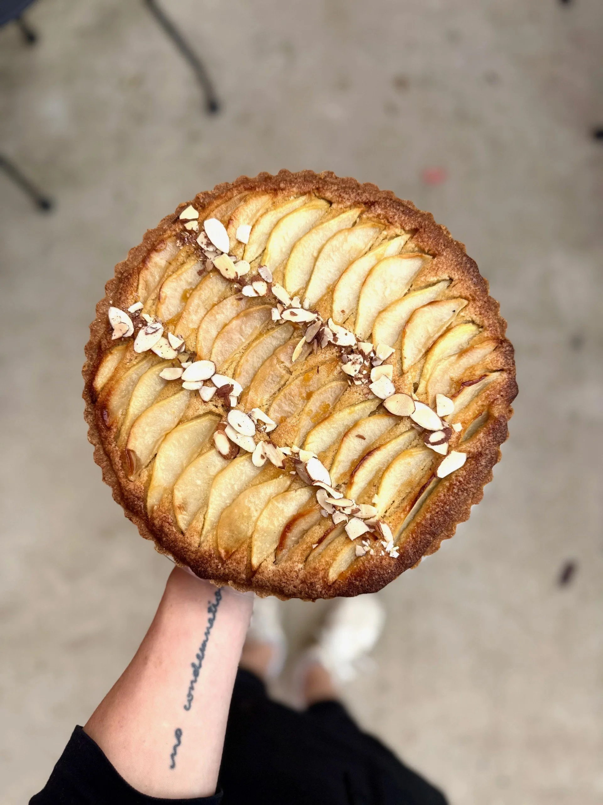 Pear Frangipane Tart