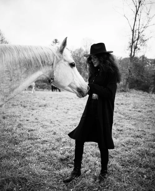 Cowgirl portrait by Courtney Wright