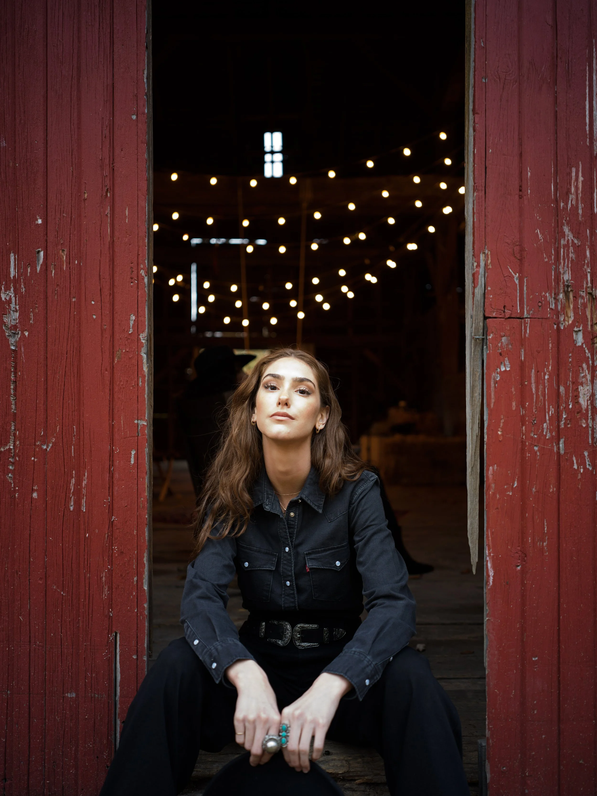 Cowgirl portrait by Courtney Wright