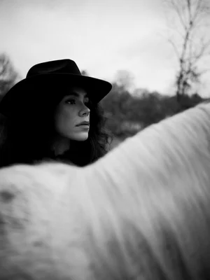 Cowgirl portrait by Courtney Wright