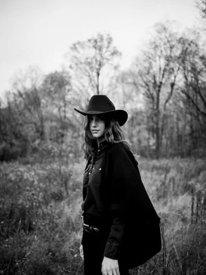 Cowgirl portrait by Courtney Wright