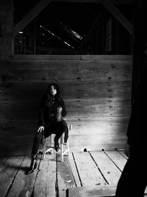 Cowgirl portrait by Courtney Wright