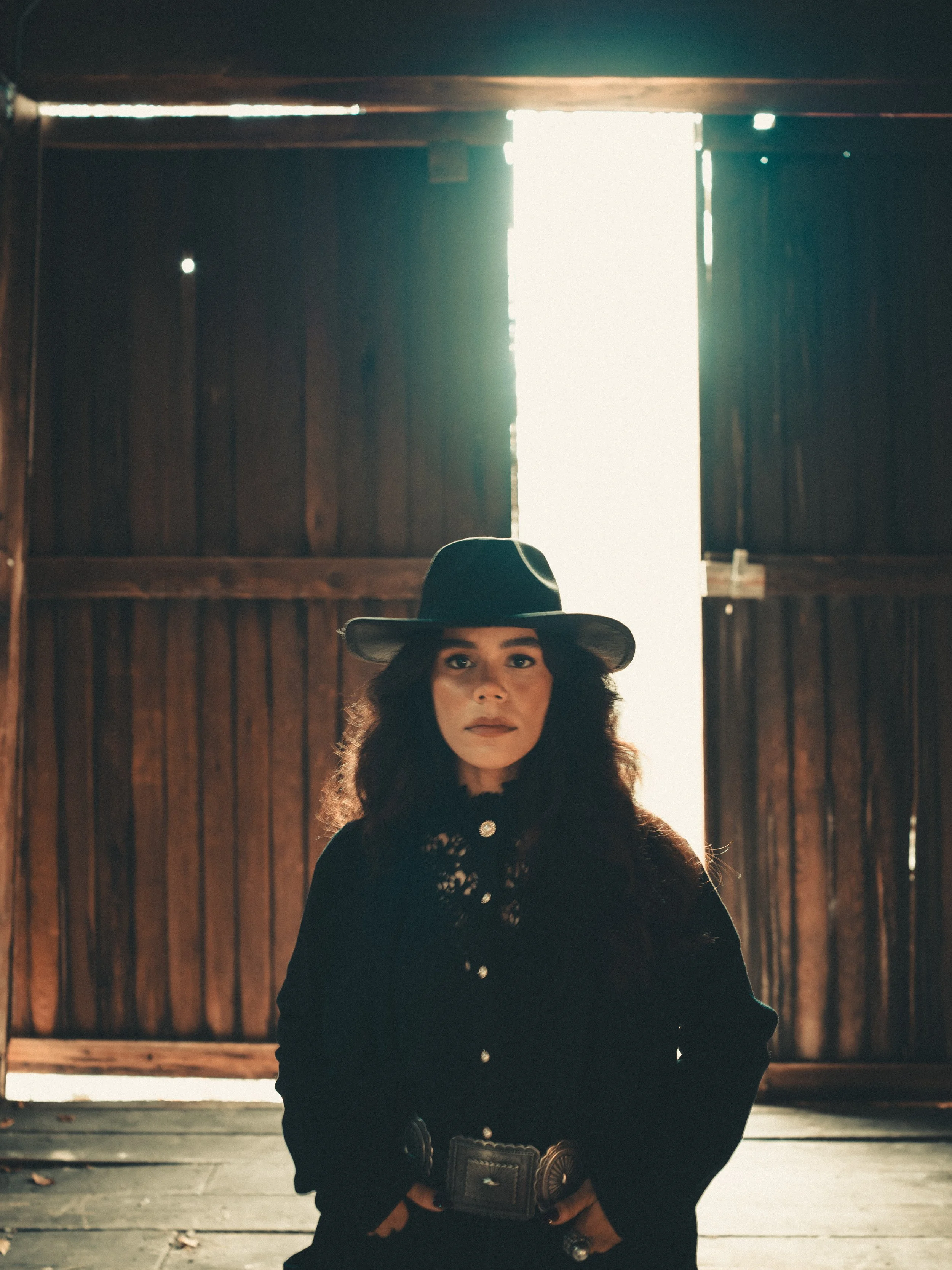 Cowgirl portrait by Courtney Wright