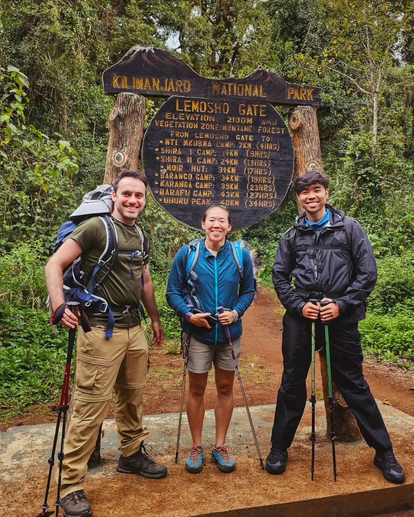 🏔 At the start of the Kilimanjaro trek! Taking the Lemosho 8-day route.

#kilimanjaro #tanzania #trekking #hiking #africa