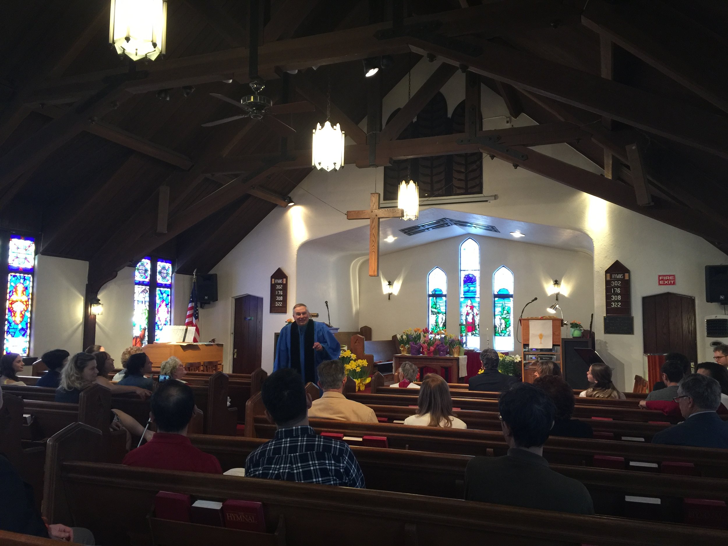 Pastor Bill on Easter Sunday 2017