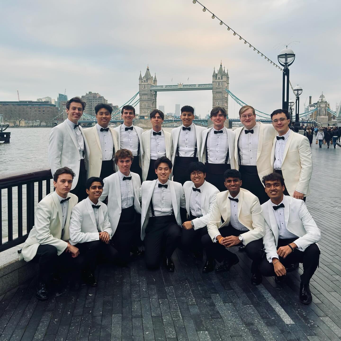 The Tones are having a fabulous time on our winter tour to Europe! So far, we&rsquo;ve enjoyed singing in London and Amsterdam, including a workshop with Jonathan Howard of the @kingssingers, as well as exploring all the great attractions these citie