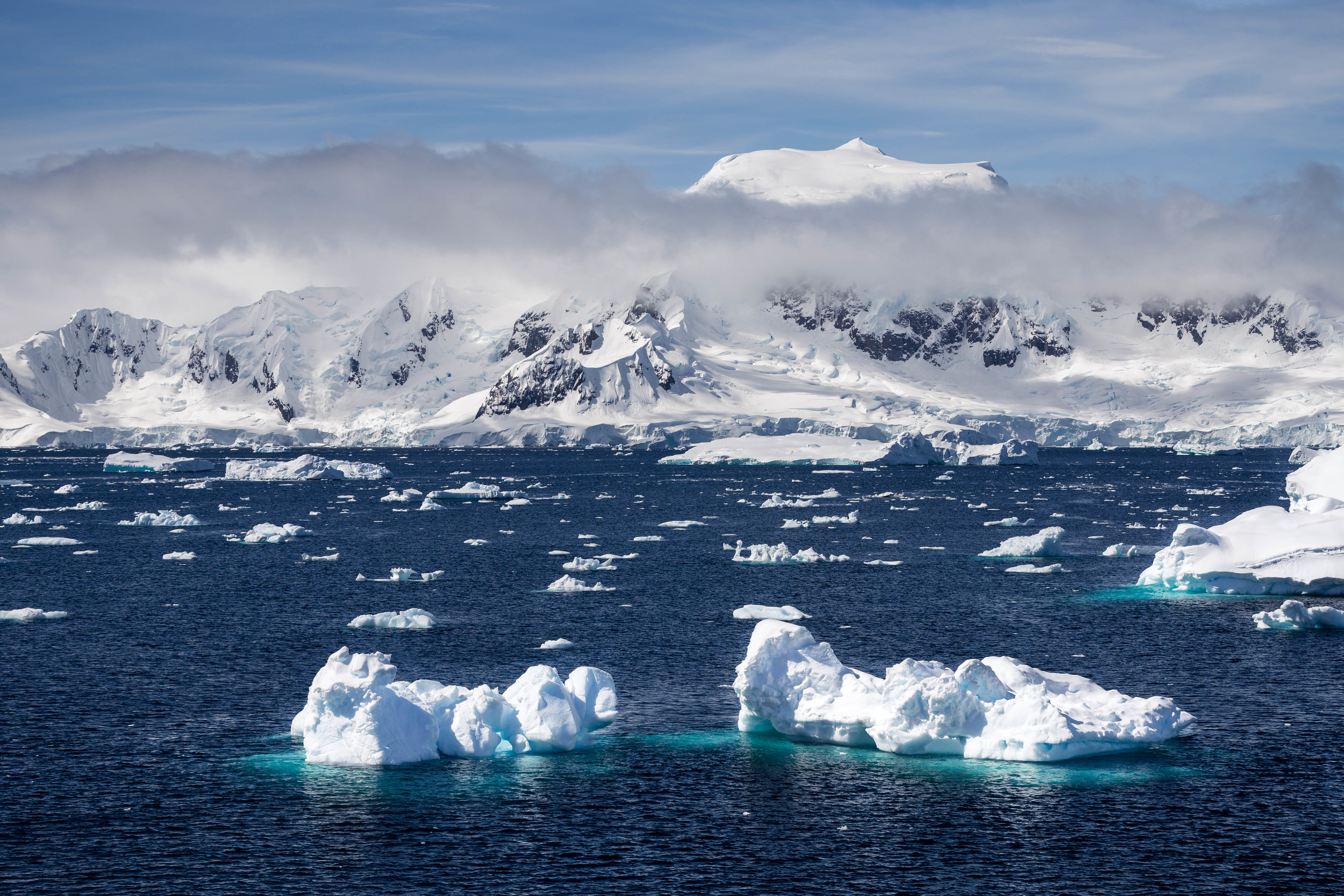 Approaching Charlotte Bay, Antarctica. The stuff of dreams.