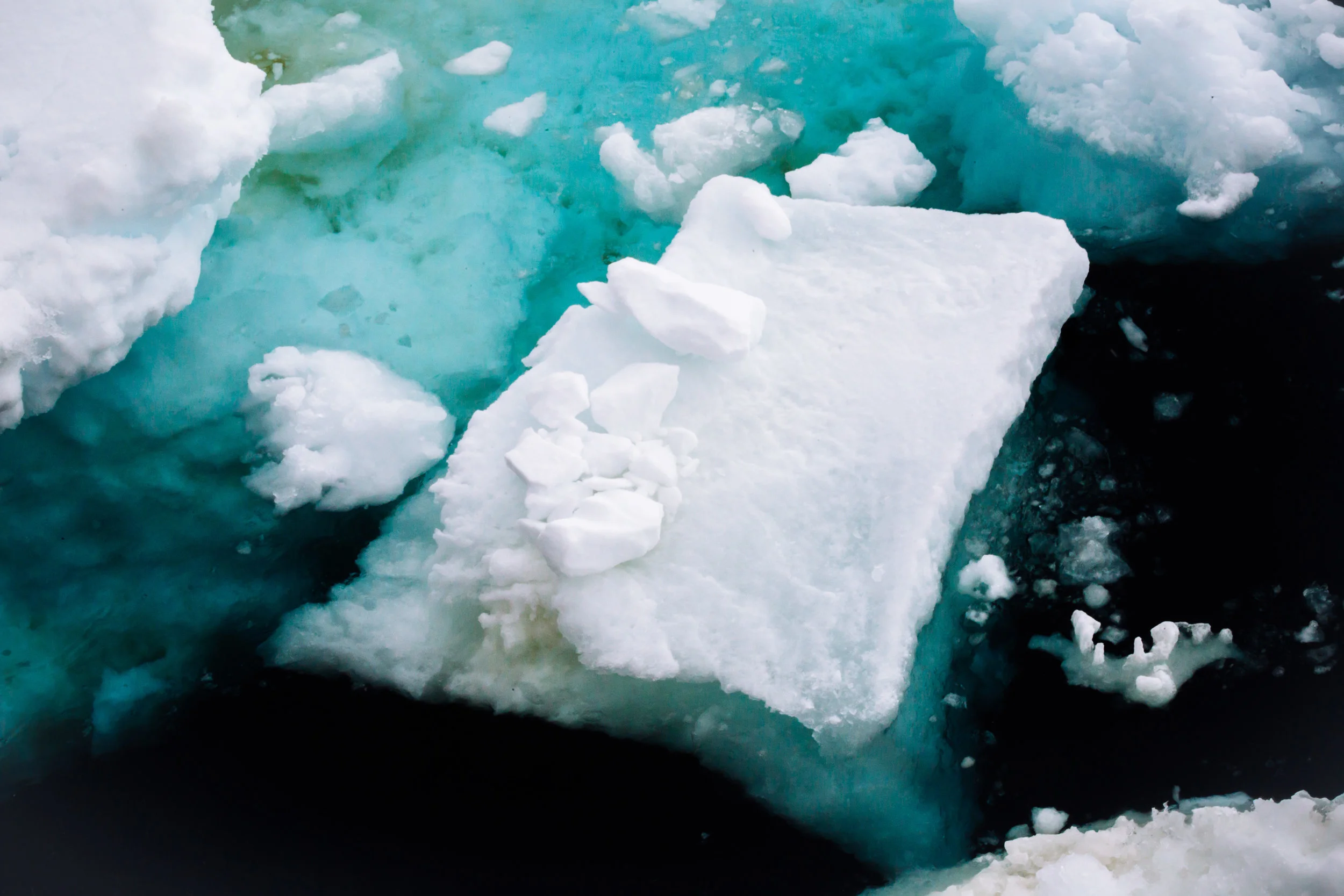 Ice Islands Antarctica