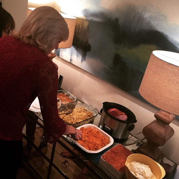 Once Christmas got close, we enjoyed a much needed break with lots of food...